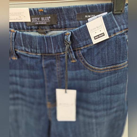 Judy Blue Dark Wash Skinny Jeans High Waist Size 3/26 - Picture 3 of 11